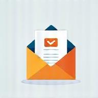 Icon representing receiving a digital confirmation or physical delivery